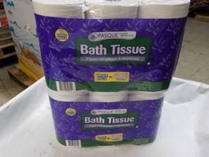 24 rolls Pasque 2 ply Bath Tissue...