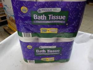 24 rolls Pasque 2 ply Bath Tissue...
