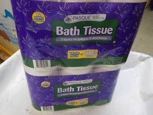 24 rolls Pasque 2 ply Bath Tissue...