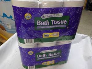 24 rolls Pasque 2 ply Bath Tissue...