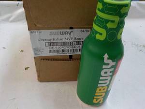 6 ct 16 oz Subway Italian Sauce...