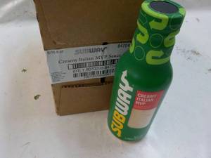 6 ct 16 oz Subway Italian Sauce...