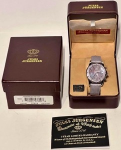 lot 150 image: Jules Jurgensen 7699 Rhinestone Bezel with Box
