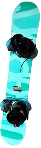 lot 29 image: K2 Snowboard, Size 10 snow boots