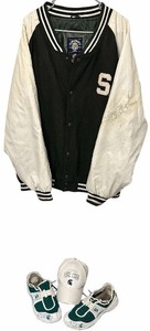 lot 127 image: Vintage Spartans football bundle