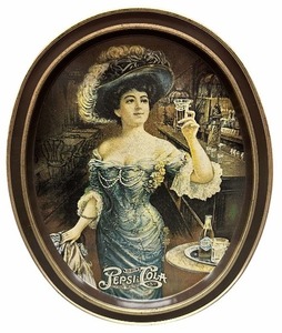 lot 55 image: Vintage Pepsi Cola Photo Tray
