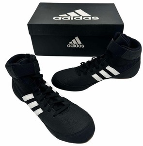 lot 217 image: Adidas Box Hog 2 Boxing Shoes size 10