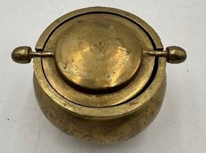 lot 221 image: Incense burner bowl, heavy
