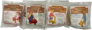 lot 225 image: BRAND NEW, SEALED IN BAGS, Bearenstein Bears Happy Meal Toys, vintage, Set of Four
