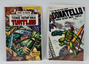 lot 92 image: TMNT comics, set of two