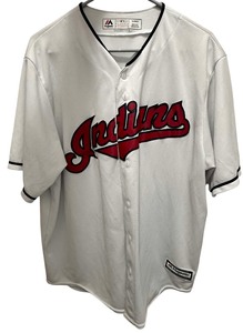 lot 235 image: Cleveland Indians Jersey Mens XL