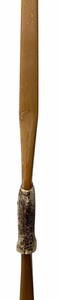 lot 260 image: Native American Hunting Bow, Hide handle, 60