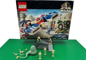 lot 181 image: BRAND NEW IN BOX, SEALED, WITH GUNGAN SOLDIER MINI,JABBA THE HUTT MINI,Star Wars Lego 7186