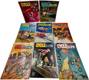 lot 42 image: Cycle Toons comics Bundle