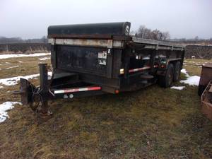 2009 Felling 16 Tandem Axle Dump Trailer