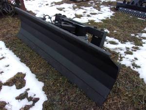 AGT Skid Steer Mount 86 Hyd Turn Snow Plow (UNUSED)