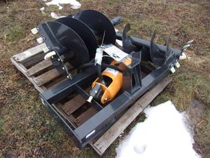 Wolverine Skid Steer Mount Earth Auger (UNUSED)