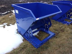 1 Yard Forklift Dump Hopper (UNUSED)