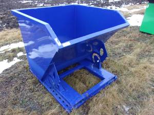 1 Yard Forklift Dump Hopper (UNUSED)