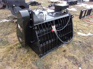 AGT Skid Steer 12Yard Hyd Concrete Mixer W Controller (UNUSED)