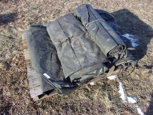 Pallet of 5 Heavy Duty Tarps