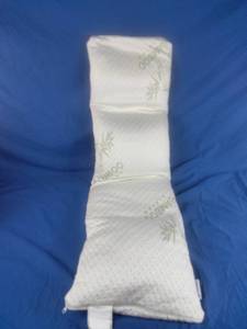 Hastings Home Antimicrobial Memory Foam Body Pillow