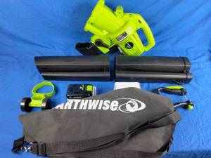 Earthwise 40V Cordless Leaf Blower, Vacuum, Mulcher