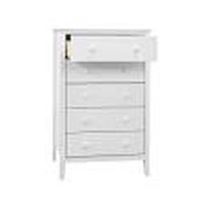 Adeptus Easy Pieces 5-Drawer Chest - White