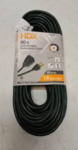 HDX  BRAND NEW - 60 ft Landscape Extension Cord