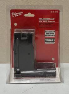 MILWAUKEE  HAMMERVAC Dedicated Dust Extractor M18 & M28  Dust Box