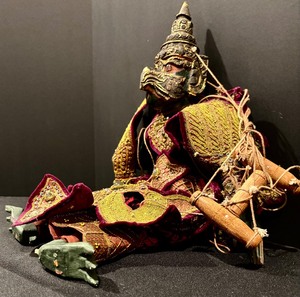 lot 121 image: Vintage Myanmar Burma Marionette