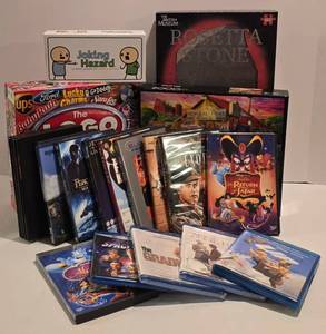 lot 141 image: Fun Puzzle & Game & Movie Collection