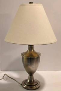 lot 165 image: Stainless Steel Table Lamp
