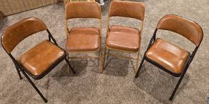 lot 179 image: Set of Four Folding Chairs