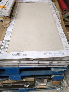 lot 38 image: 6 Boxes of 24 x 48 Porcelain Tiles