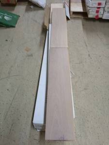 lot 62 image: 3 Boxes of Prefinished Handcrafted Wood Flooring