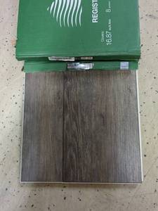 lot 64 image: 3 Boxes of Registered Embossed Composite Core Click Flooring