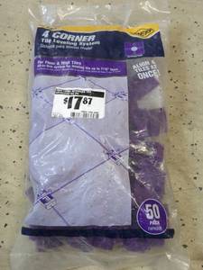 lot 110 image: Dep Lash 4-Corner Tile Leveling System - 50 Pack