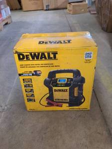lot 180 image: u1 - DeWalt Jump Starter With Digital Air Compressor