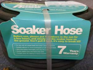lot 198 image: 3 - Soaker Hose Watering System - 150 Feet - Made from Recycled Rubber