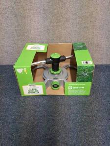 lot 201 image: 3 - Expert Gardener 2-Arm Whirling Sprinkler - Covers 900-2400 Square Feet