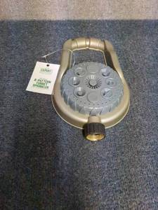 lot 202 image: 3 - Expert Gardener 8-Pattern Turret Sprinkler - 35 Foot Diameter