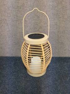 lot 242 image: z2 - Solar-Powered Decorative Lantern with Instruction Manual