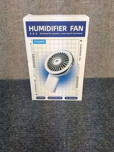lot 260 image: zz1 - Otlonpe Portable Humidifier Fan with Strong Battery Life