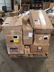 lot 24 image: Lot of Various Tile Flooring and Ceramic Customer Returns Review all pictures