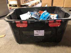 lot 46 image: Mix lot of Plumbing and Bathroom Materials Customer returns Review all pictures