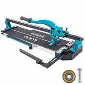 lot 21 image: VEVOR Tile Cutter 24 in. Manual Tile Cutter Tile Cutter Tools wSingle Rail Double Brackets Tile Cutter Porcelain Tools Customer Returns Review all pictures
