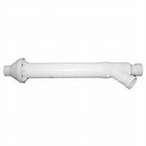 lot 43 image: Lot of 2 Rheem 3 in. PVC Horizontal or Vertical Concentric Vent Termination Kit for High Efficiency Tankless Gas Water Heaters Customer Return Review all pictures