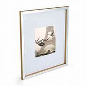 lot 12 image: 2 PC StyleWell 16 x 20 Matted to 8 x 10 Gold Gallery Wall Picture Frame Customer Returns Review all pictures