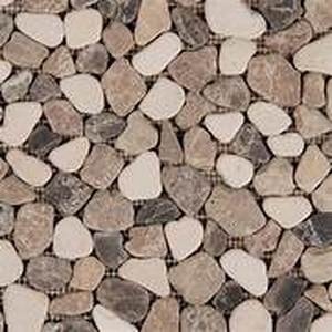 lot 31 image: 2 Boxes of MSI Mix Marble Pebbles 12 in. x 12 in. Textured Marble Mesh-Mounted Mosaic Floor and Wall Tile (0.9 sq. ft.Each) 397 Customer Return Review all pictures